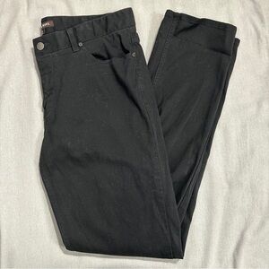 Michael Kors lightweight denim jeans, 33/32, black, slim fit, cotton blend, fall